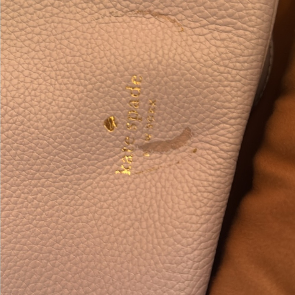 Kate Spade Light Pink Leather Shoulder Bag